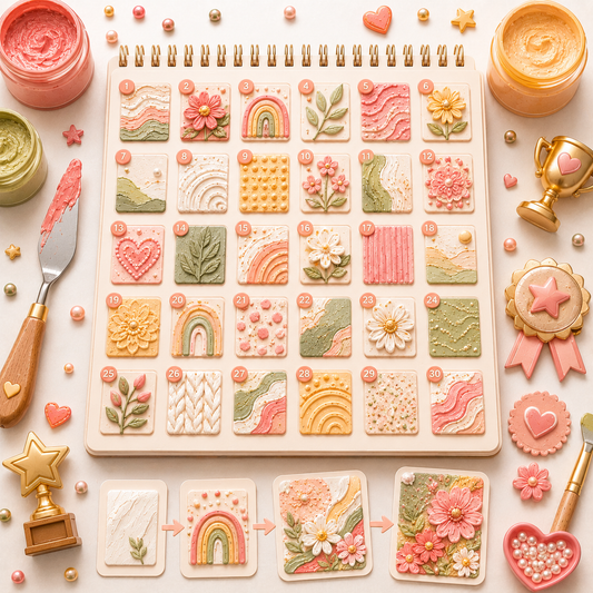 30-Day Texture Art Challenge