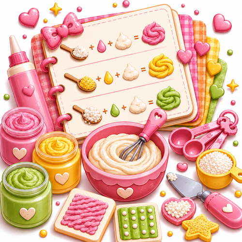 Texture Paste Recipe Sheets