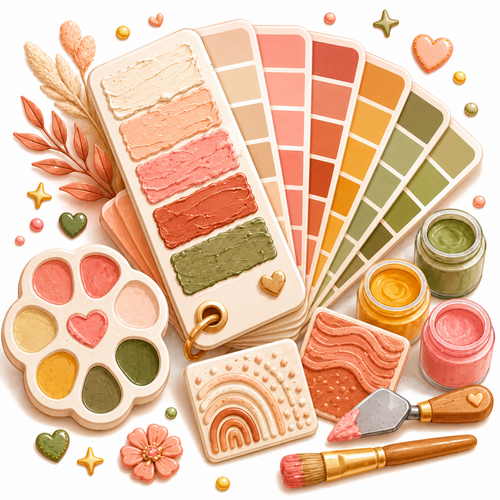 Boho Texture Color Notes